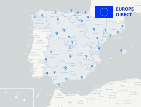 mapa europe direct